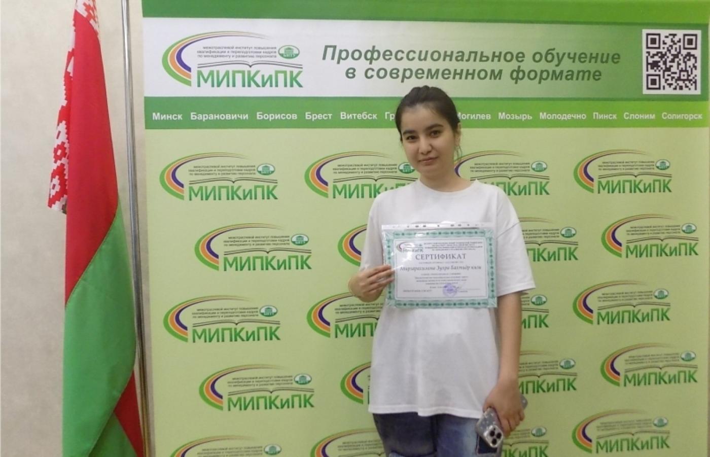 Стажировка докторанта из Узбекистана